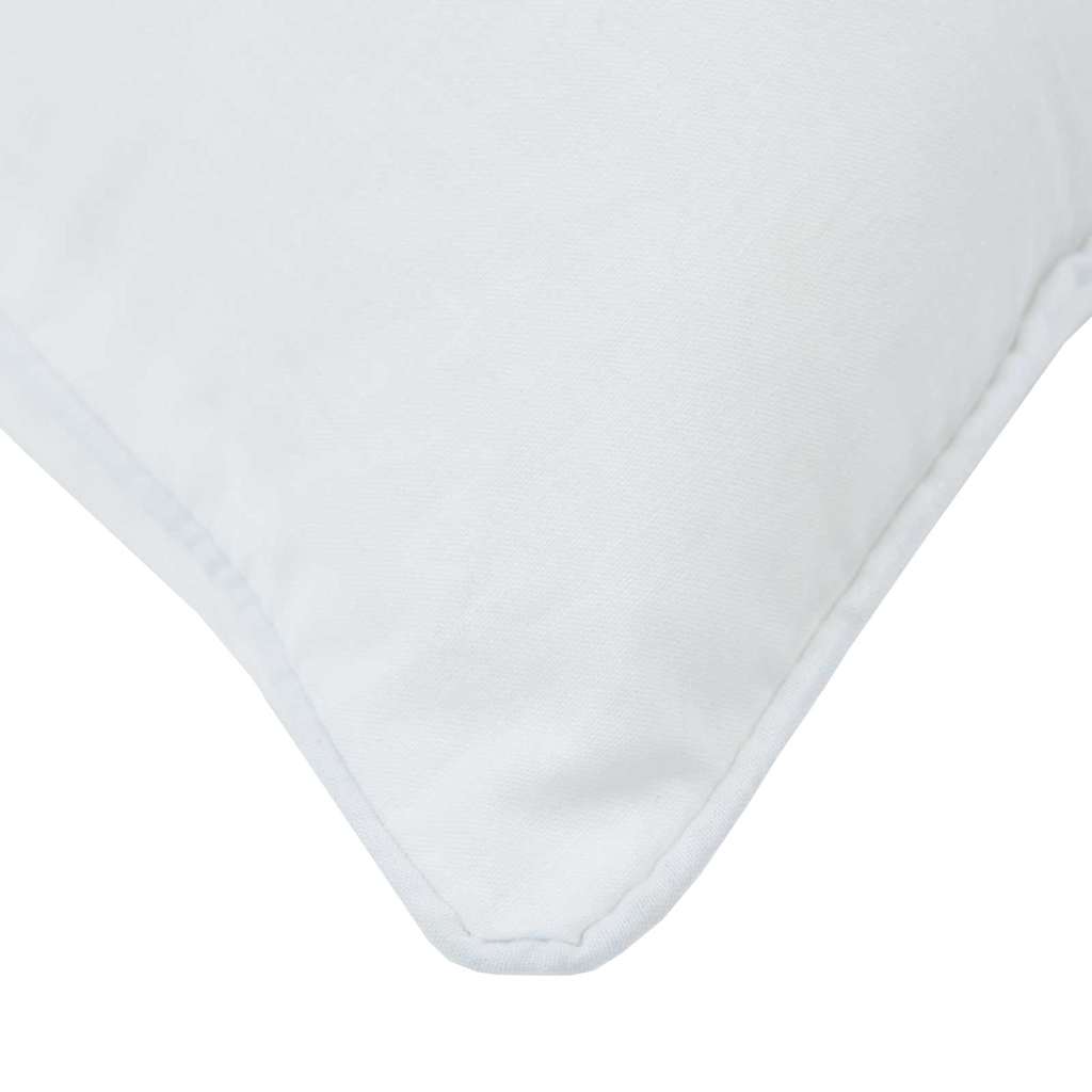 Decke mit Kissen mit Kissen 2 pcs Weiß Mikrofaser